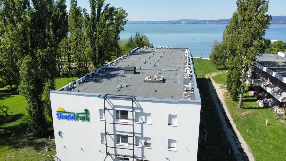 Siesta Apartman Balatonberény Esterno foto